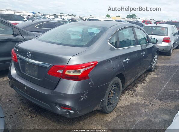 3N1AB7AP8KY267630 2019 NISSAN SENTRA Gray Rear right