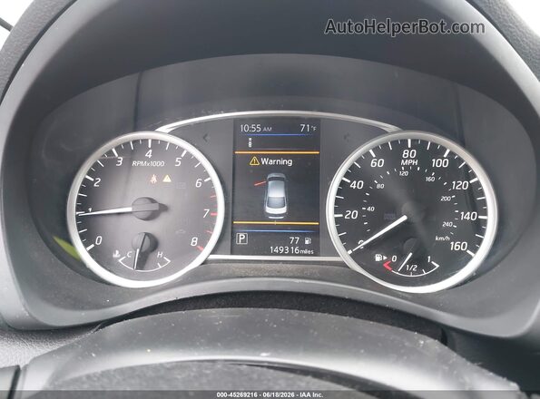3N1AB7AP8KY267630 2019 NISSAN SENTRA Gray Rear seats view