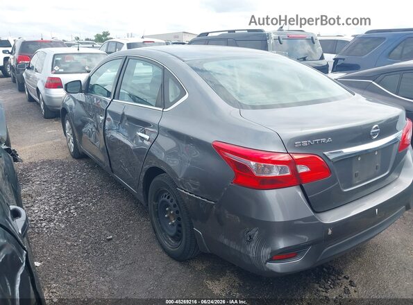 3N1AB7AP8KY267630 2019 NISSAN SENTRA Gray 360 interior view