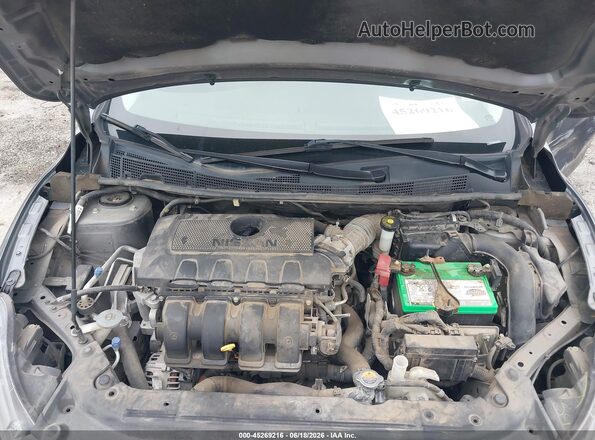 3N1AB7AP8KY267630 2019 NISSAN SENTRA Gray Rear view