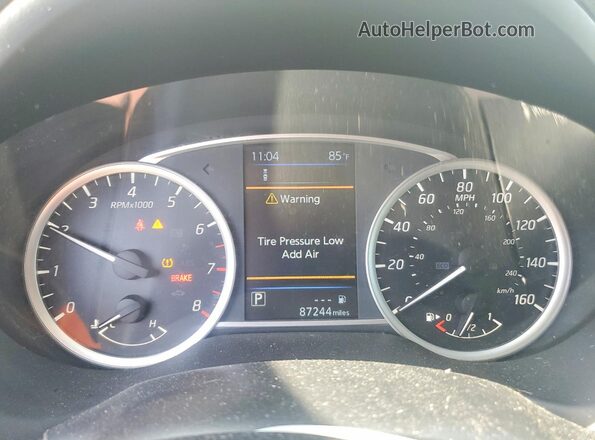 3N1AB7AP8KY269846 2019 NISSAN SENTRA White Սարքավորումների վահանակի տեսք