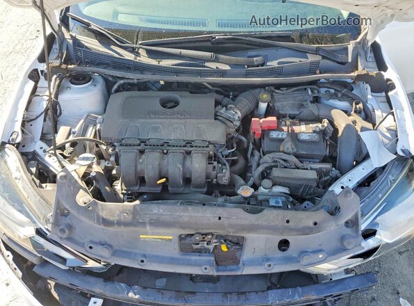3N1AB7AP8KY269846 2019 NISSAN SENTRA White Սալոնի հետևի տեսք