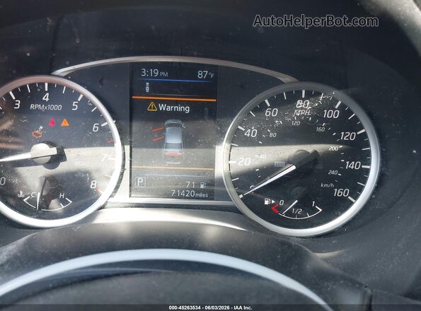 3N1AB7AP8KY286064 2019 NISSAN SENTRA Red Vista de los asientos traseros