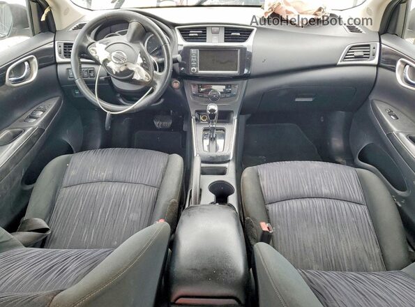 3N1AB7AP8KY286758 2019 NISSAN SENTRA Black წინა პანელის ხედი