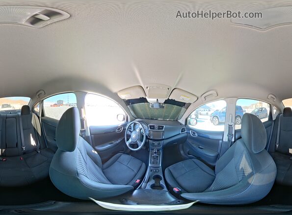 3N1AB7AP8KY293757 2019 NISSAN SENTRA Blue Панорамний вид салону 360°