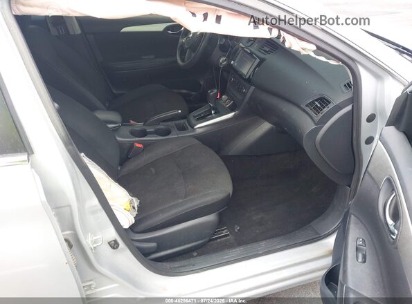 3N1AB7AP8KY302327 2019 NISSAN SENTRA Серый Задняя правая четверть