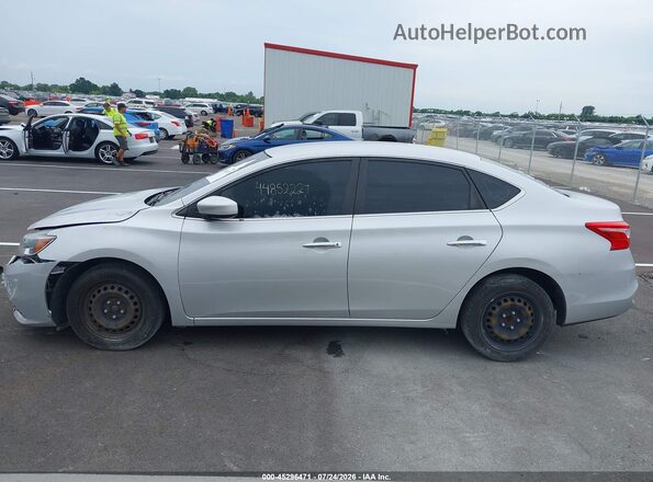 3N1AB7AP8KY302327 2019 NISSAN SENTRA Серый Панорамный вид салона 360°
