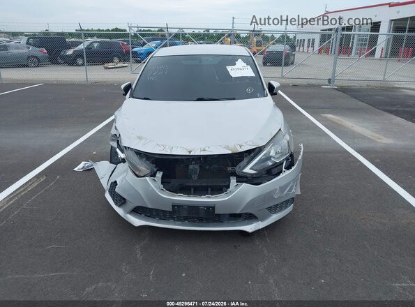 3N1AB7AP8KY302327 2019 NISSAN SENTRA Серый Вид щитка приборов