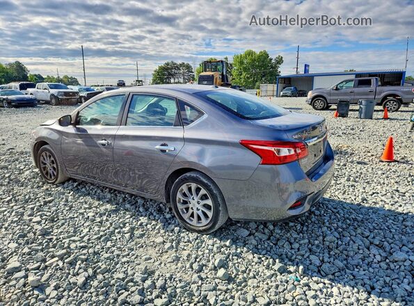 3N1AB7AP8KY307270 2019 NISSAN SENTRA Charcoal უკანა მარცხენა