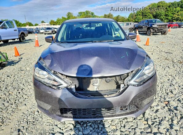 3N1AB7AP8KY307270 2019 NISSAN SENTRA Charcoal წინა ხედი