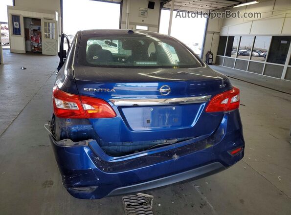 3N1AB7AP8KY323016 2019 NISSAN SENTRA Blue 
