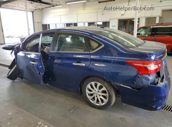 3N1AB7AP8KY323016 2019 NISSAN SENTRA Blue 