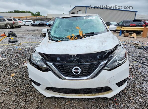 3N1AB7AP8KY336851 2019 NISSAN SENTRA White Widok z przodu