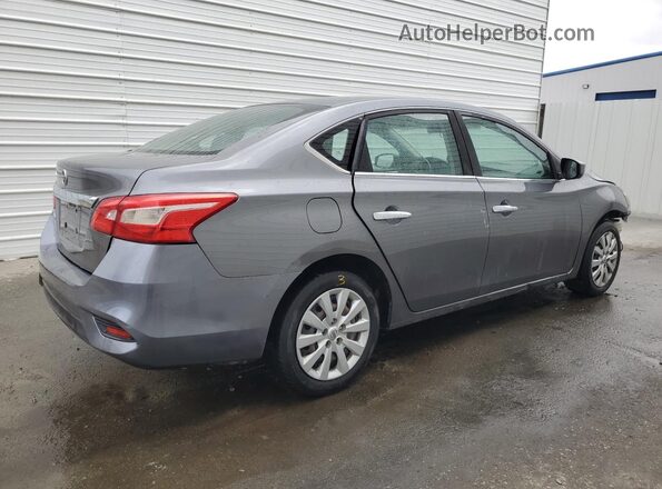 3N1AB7AP8KY344271 2019 NISSAN SENTRA Gray 