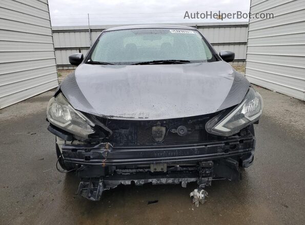 3N1AB7AP8KY344271 2019 NISSAN SENTRA Gray 