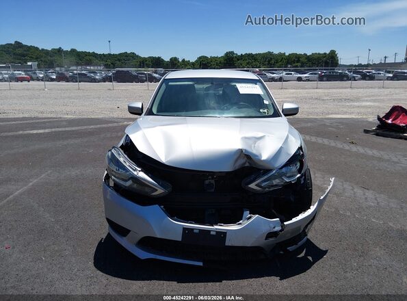 3N1AB7AP8KY352757 2019 NISSAN SENTRA Gray Instrument cluster view