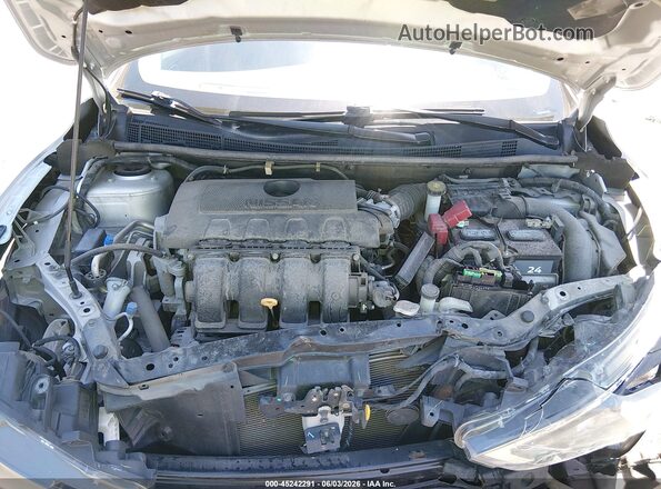 3N1AB7AP8KY352757 2019 NISSAN SENTRA Gray Rear view