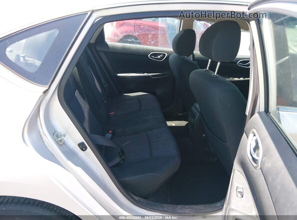 3N1AB7AP8KY352757 2019 NISSAN SENTRA Gray VIN sticker view