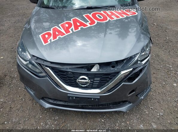 3N1AB7AP8KY362947 2019 NISSAN SENTRA Gray 