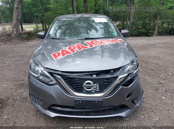 3N1AB7AP8KY362947 2019 NISSAN SENTRA Gray 