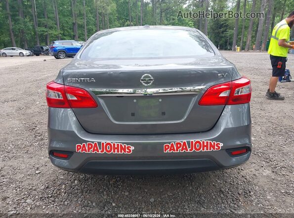 3N1AB7AP8KY362947 2019 NISSAN SENTRA Gray 