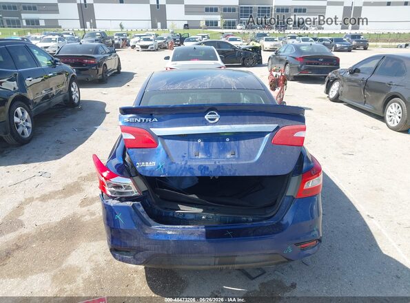 3N1AB7AP8KY365279 2019 NISSAN SENTRA Blue 
