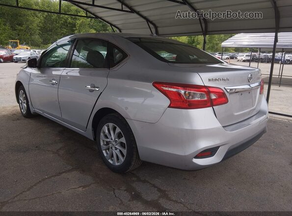 3N1AB7AP8KY366691 2019 NISSAN SENTRA Silver Задня ліва чверть