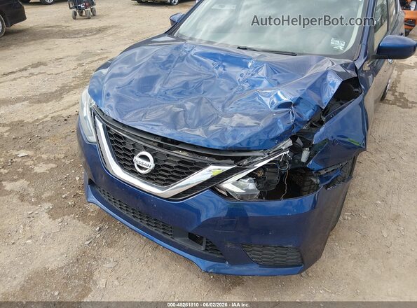 3N1AB7AP8KY369977 2019 NISSAN SENTRA Blue Vista frontal