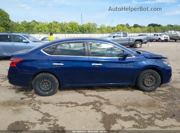 3N1AB7AP8KY369977 2019 NISSAN SENTRA Blue Vista interior de 360 grados