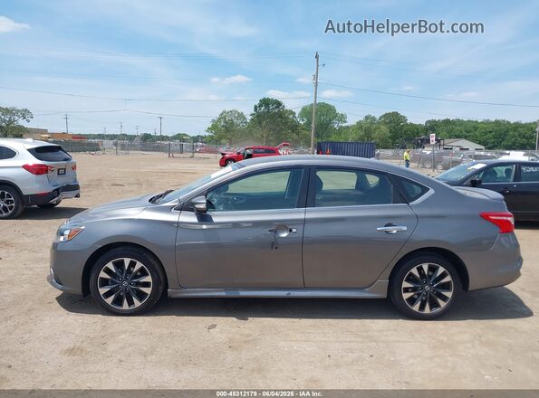 3N1AB7AP8KY380591 2019 NISSAN SENTRA Серый 