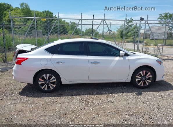 3N1AB7AP8KY382213 2019 NISSAN SENTRA White Vista interior de 360 grados