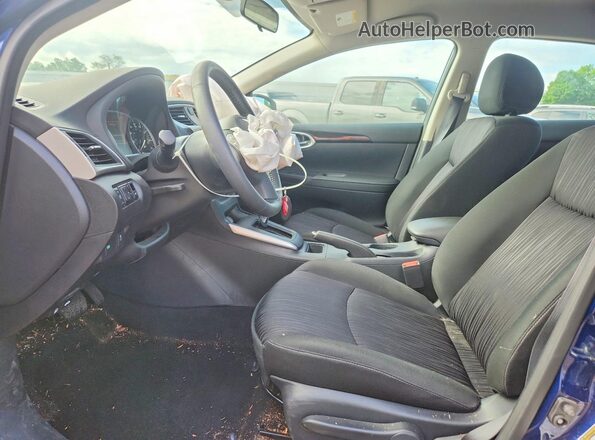 3N1AB7AP8KY398931 2019 NISSAN SENTRA Blue 