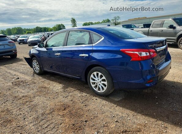 3N1AB7AP8KY398931 2019 NISSAN SENTRA Blue 