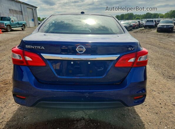 3N1AB7AP8KY398931 2019 NISSAN SENTRA Blue 