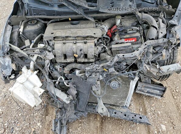 3N1AB7AP8KY399299 2019 NISSAN SENTRA Black Vista interior trasera