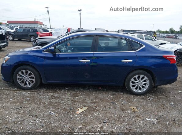 3N1AB7AP8KY420068 2019 NISSAN SENTRA Blue 