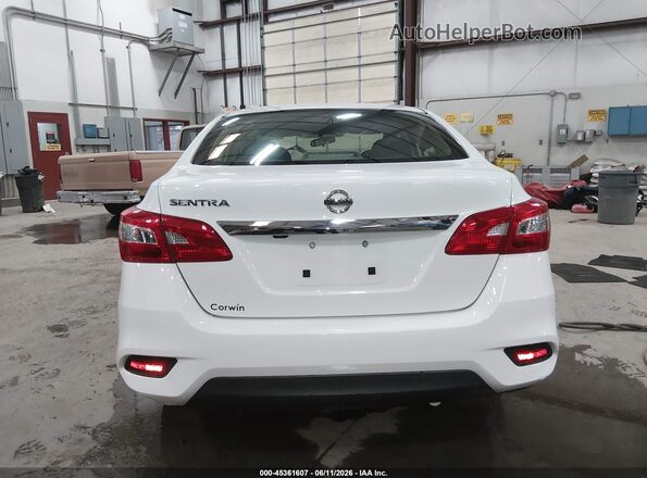 3N1AB7AP8KY425772 2019 NISSAN SENTRA White 