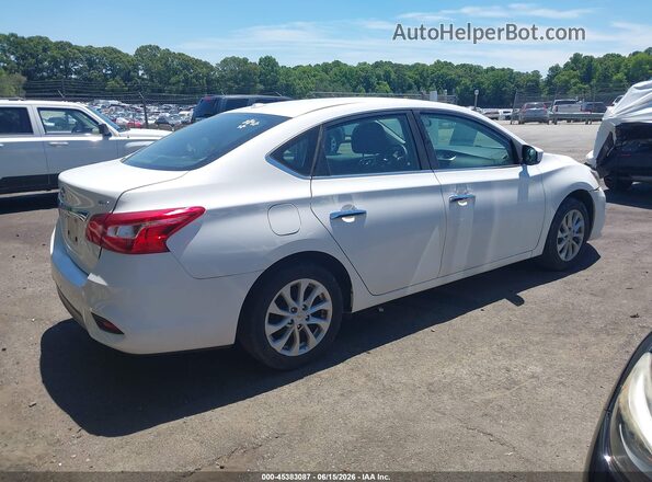 3N1AB7AP8KY429014 2019 NISSAN SENTRA White Հետևի աջ