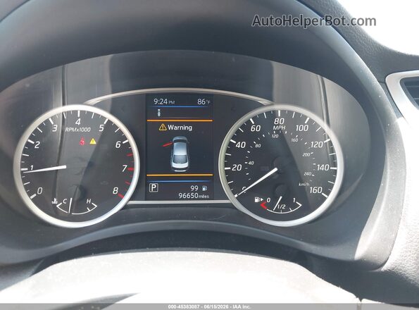 3N1AB7AP8KY429014 2019 NISSAN SENTRA White Հետևի նստատեղերի տեսք