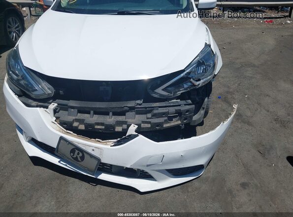 3N1AB7AP8KY429014 2019 NISSAN SENTRA White Դիմացի տեսք