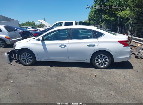 3N1AB7AP8KY429014 2019 NISSAN SENTRA White 
