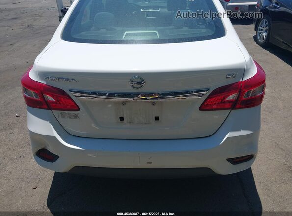 3N1AB7AP8KY429014 2019 NISSAN SENTRA White 