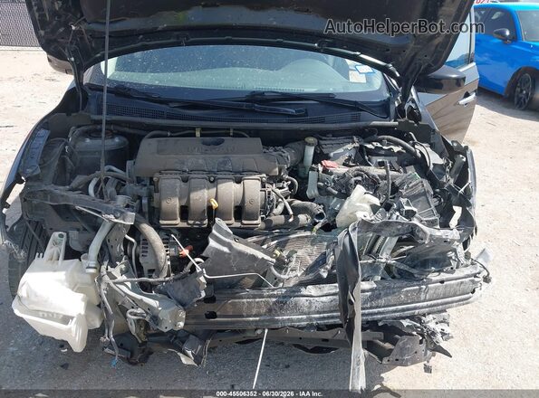 3N1AB7AP8KY431460 2019 NISSAN SENTRA Черный Вид сзади