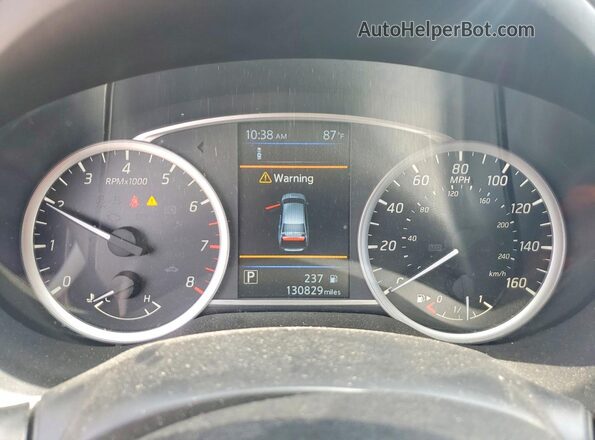 3N1AB7AP8KY432320 2019 NISSAN SENTRA Gray ხელსაწყოთა პანელის ხედი