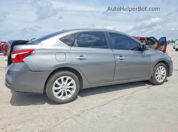 3N1AB7AP8KY432320 2019 NISSAN SENTRA Gray უკანა მარჯვენა
