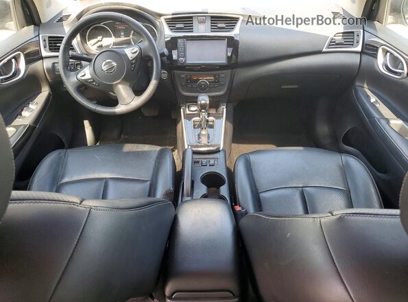 3N1AB7AP8KY439039 2019 NISSAN SENTRA Gray Առջևի վահանակի տեսք