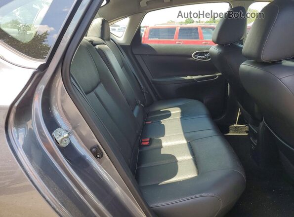 3N1AB7AP8KY439039 2019 NISSAN SENTRA Gray Հետևի նստատեղերի տեսք