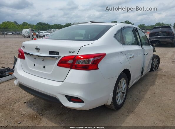 3N1AB7AP8KY442247 2019 NISSAN SENTRA White Rear right