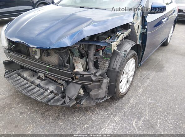 3N1AB7AP8KY445956 2019 NISSAN SENTRA Blue Vista frontal