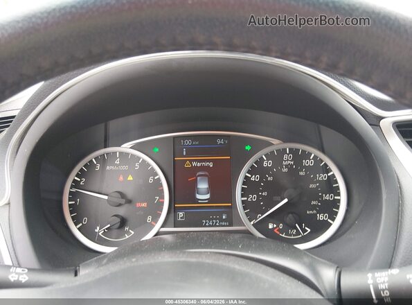 3N1AB7AP8KY445956 2019 NISSAN SENTRA Blue Vista de los asientos traseros